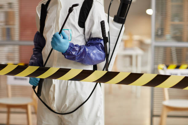Professional Crime Scene Cleanup technician working in Millbrae, CA